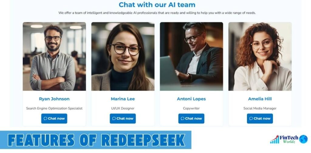 Features of Redeepseek com