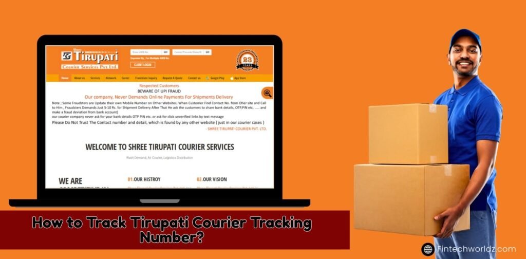How to Track Tirupati Courier Tracking Number