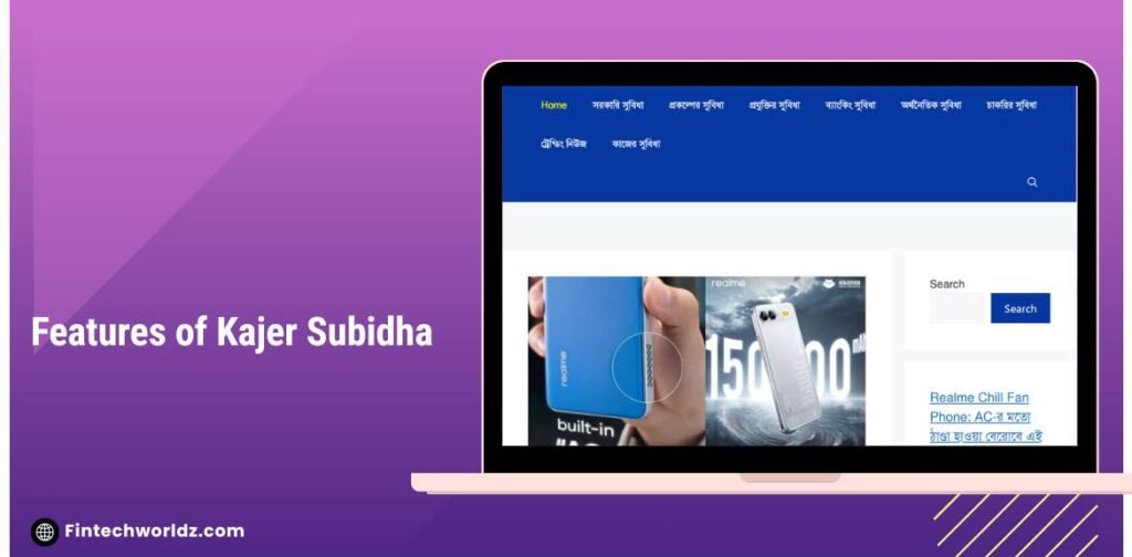 Features of Kajer Subidha