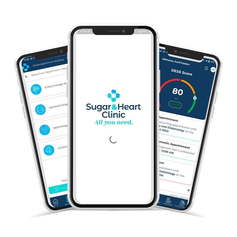 Sugar and Heart Clinic Application