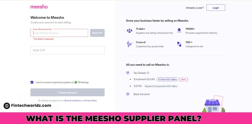 What is the Meesho Supplier Panel?