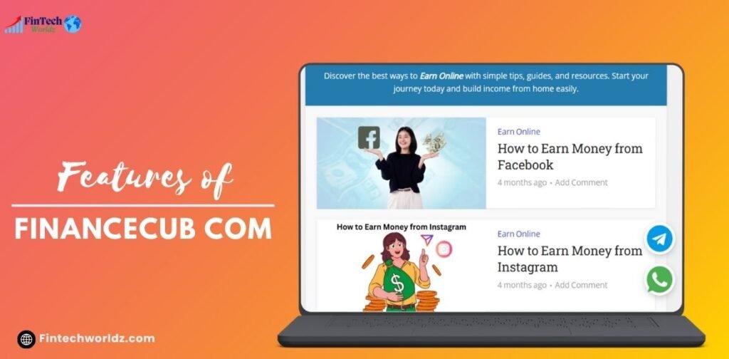 Features of  Financecub com