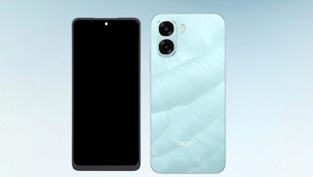 Oppo a6x 5g display, back design